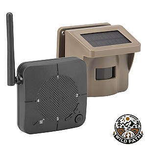 Wild Path Solar PIR Alarm για Διάδρομο/Αυλή – IP66, Ασύρματο 800m, 1 Δέκτης + 1 Αισθητήρας, Υποστήριξη 4 Αισθητήρων