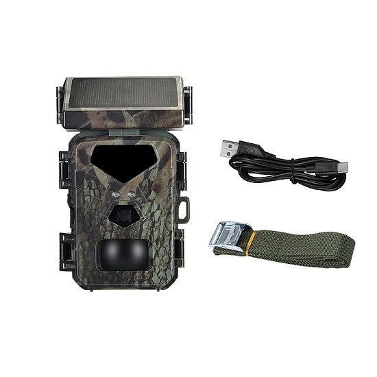 Suntek MiNi700W Κάμερα Κυνηγιού 30MP/4K/Ανίχνευση Κίνησης/0.3s/IP65 Ασύρματη κάμερα με ηλιακή φόρτιση
