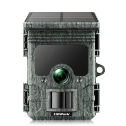Campark T300/TC02 Υπαίθρια Κάμερα Φύλαξης 4400mAh και Sun Πάνελ (WiFi/4K/46MP)