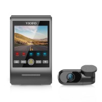 Viofo A229 DUO Διπλη Κάμερα Dash Αυτοκινήτου DVR με Φωνητικές Εντολές (2K+2Κ/GPS/ΒΤ/WiFi 2.4+5GHz/LCD 2.4"/mSD/Sony Starvis)
