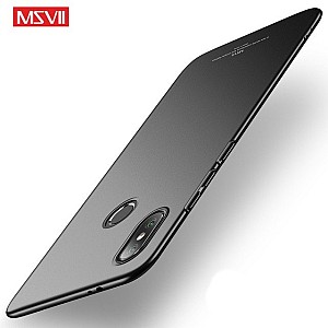 MSVII Ματ Backcover Θήκη (Xiaomi Mi A2) ( Μαύρη)