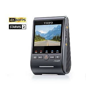 VIOFO A329S 1CH 4K 60FPS Dash Cam Εμπρός (Sony STARVIS 2/Wi-Fi 6/SSD Support/GPS) Black