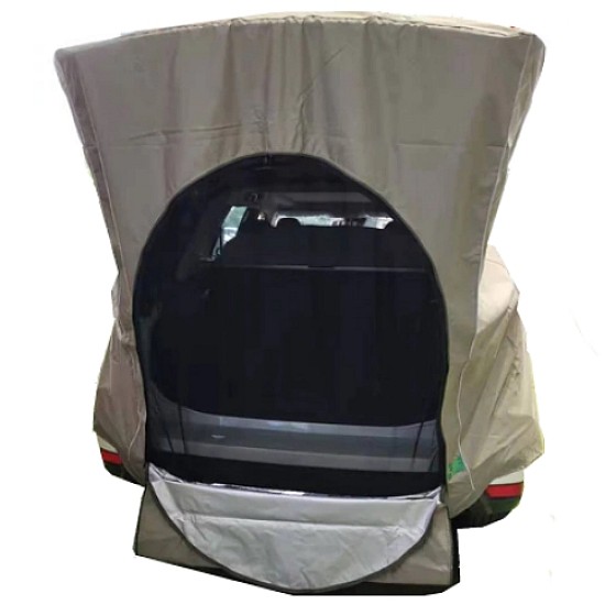 ALLGT Car Tent Σκηνή Αυτοκινήτου Πορτμπαγκάζ (Μπεζ)