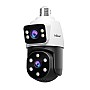Sricam Srihome SH068 Dual Lens FHD Wifi/IP Camera (Τοποθέτηση ως Λάμπα/Διπλός Φακός/Αν. Κίνησης/Αμφίδρομη Επικοινωνία/Νυχτερινή Λήψη/SD)(1080p)