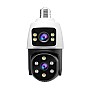 Sricam Srihome SH068 Dual Lens FHD Wifi/IP Camera (Τοποθέτηση ως Λάμπα/Διπλός Φακός/Αν. Κίνησης/Αμφίδρομη Επικοινωνία/Νυχτερινή Λήψη/SD)(1080p)