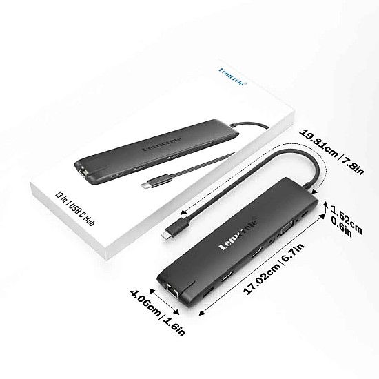 Docking station 3 οθονών