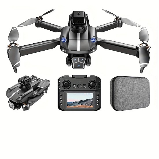 Toysky S182GPS Drone 4K Κάμερα με χειριστήριο με Οθόνη 4,5" (5G WiFi/Αποφυγή Εμποδίων) Drone με GPS για αρχάριους