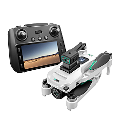 Toysky S159 GPS Drone 6-Axis 4K Κάμερα με χειριστήριο με Οθόνη (5G WiFi/Αποφυγή Εμποδίων) - Λευκό