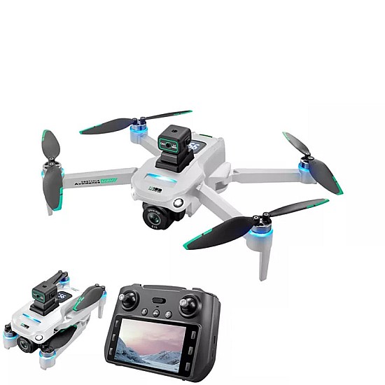 Toysky S159 GPS Drone 6-Axis 4K Κάμερα με χειριστήριο με Οθόνη (5G WiFi/Αποφυγή Εμποδίων) - Λευκό Toysky S159 GPS Drone 6-Axis 4K Κάμερα με χειριστήριο με Οθόνη (5G WiFi/Αποφυγή Εμποδίων) - Λευκό