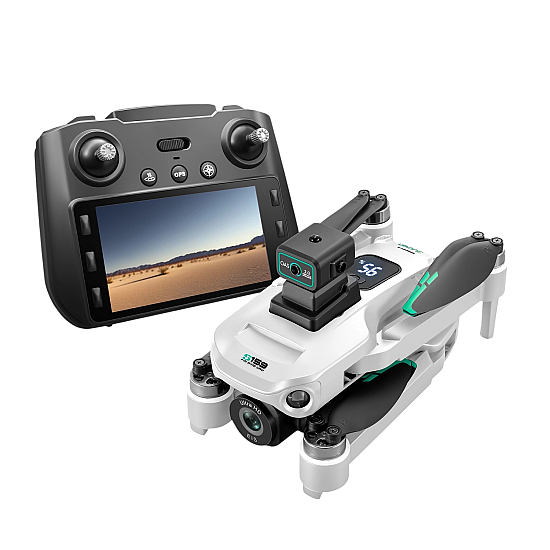 Toysky S159 GPS Drone 6-Axis 4K Κάμερα με χειριστήριο με Οθόνη (5G WiFi/Αποφυγή Εμποδίων) - Λευκό Toysky S159 GPS Drone 6-Axis 4K Κάμερα με χειριστήριο με Οθόνη (5G WiFi/Αποφυγή Εμποδίων) - Λευκό