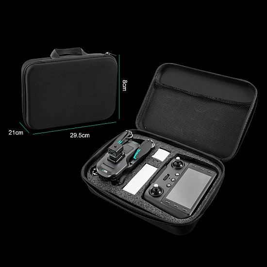 Toysky S159 GPS Drone 6-Axis 4K Κάμερα με χειριστήριο με Οθόνη (5G WiFi/Αποφυγή Εμποδίων) - Μαύρο Drone με οθόνη