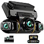 Campark 4πλή Κάμερα Αυτοκινήτου 4CH 360° Full HD με Νυχτερινή Όραση, G-Sensor, WiFi & 24ωρη Καταγραφή Parking