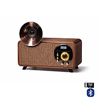 δυνατό στερεοφωνικό ηχείο Bluetooth Vintage