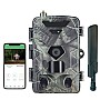 Suntek HC-881Pro Κάμερα Κυνηγιού 36MP/4G/4K/Live Video με Εφαρμογή/0.3s/IP65