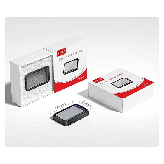 VIOFO CPL-500 Φίλτρο CPL για Πίσω Κάμερα A329 / Κάμερα Τηλεφακού RTC300 Φίλτρο CPL VIOFO CPL-500