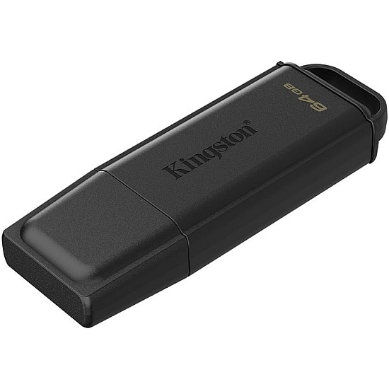 Φλασάκι usb 64gb Kingston DataTraveler Exodia Gen 2 Black – μπροστινή όψη