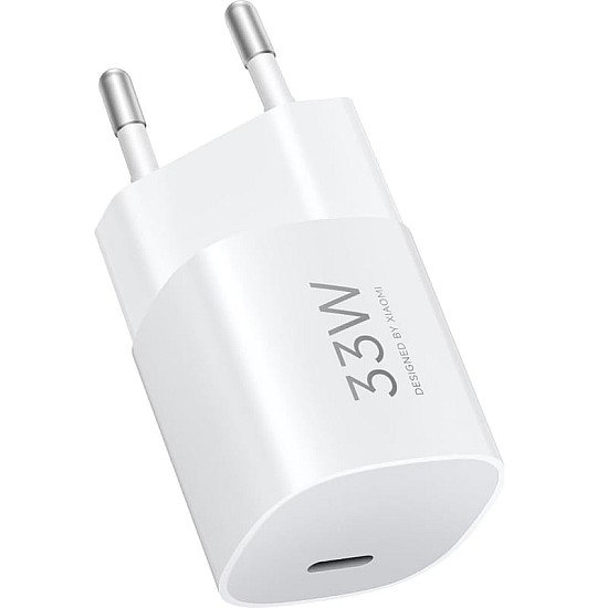 Φορτιστής USB-C 33W Xiaomi 33W Nano Power Adapter BHR087LEU – μπροστινή όψη