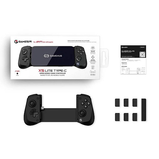 GameSir X5 Lite Mobile Gaming Controller / Android / iOS (iPhone 15/16 series) (Type-C) Black Gamepad για κινητό