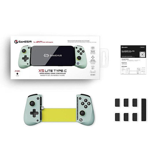 GameSir X5 Lite Mobile Gaming Controller / Android / iOS (iPhone 15/16 series) (Type-C) Wasabi Controller για κινητό