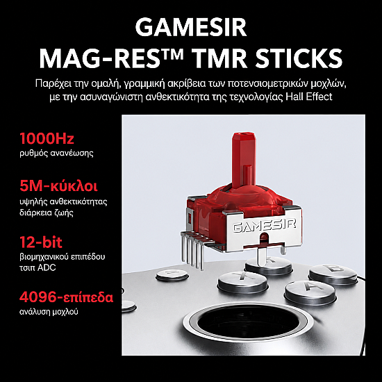 Gamepad με Βάση Φόρτισης