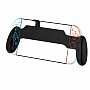JYS NS2297 Anti-Slip Handle Grip Αντιολισθητική Χειρολαβή για Nintendo Switch OLED / Switch / Switch 2 (ΜΑΥΡΟ)