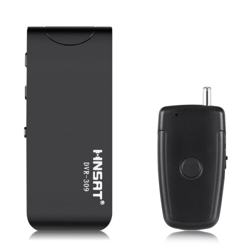 HNSAT DVR-309h Καταγραφικό Ήχου με Χειριστήριο (Μαγνητική Πλάτη/Playback/FM Radio) 8GB