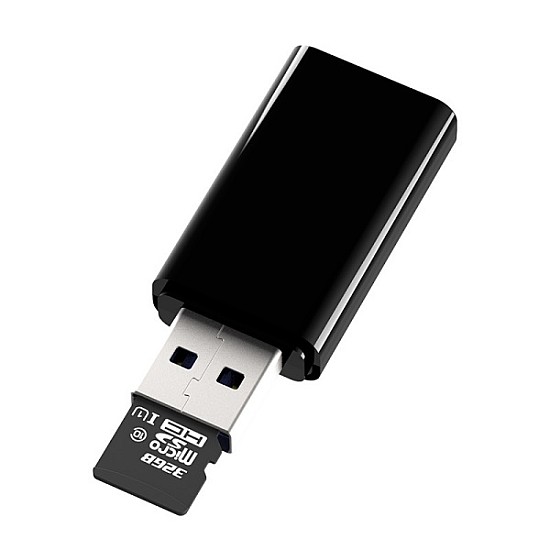 HNSAT UR-01 Κρυφό Καταγραφικό Ήχου USB (μπαταρία έως 24 ώρες/κάρτα sd)
