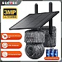 SECTEC ST-517C 4MP Ασύρματη Ηλιακή Κάμερα Ασφαλείας WiFi PTZ με Νυχτερινή Λήψη & Ανίχνευση Κίνησης