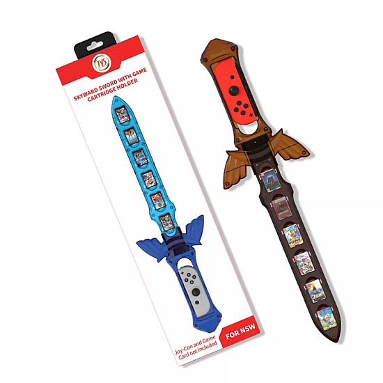 JYS NS219 Σπαθιά (2τμχ) για Nintendo Sword Fit (Καφέ)