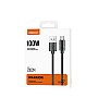Recci RS12C Καλώδιο USB-A σε USB-C PD 100W 2m - Μαύρο 