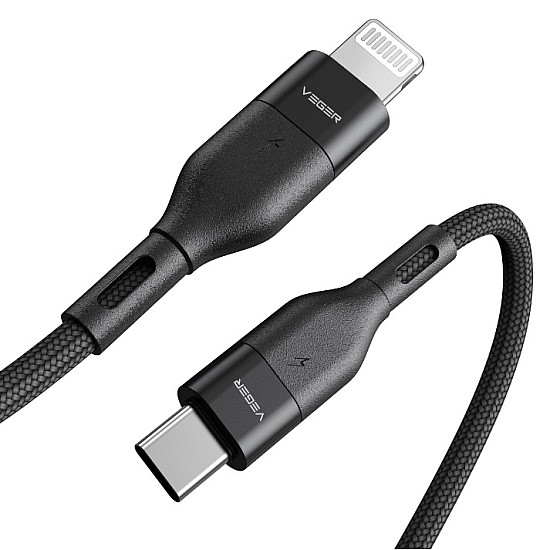  Veger CL01 USB-C σε Lightning Καλώδιο 1.2μ. Υποστήριξη PD3.0 3A