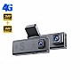 Sectec CC09 Διπλή 4G Κάμερα Ασφαλείας Αυτοκινήτου με GPS, Radar, Live Video & Ειδοποίηση Σύγκρουσης (3MP/IP65)