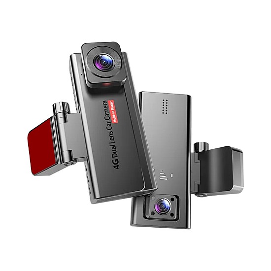 Campark VM01 Διπλή 4G Κάμερα Ασφαλείας Αυτοκινήτου με GPS, Live Video & Ειδοποίηση Παραβίασης κάμερα ασφαλείας αυτοκινήτου
