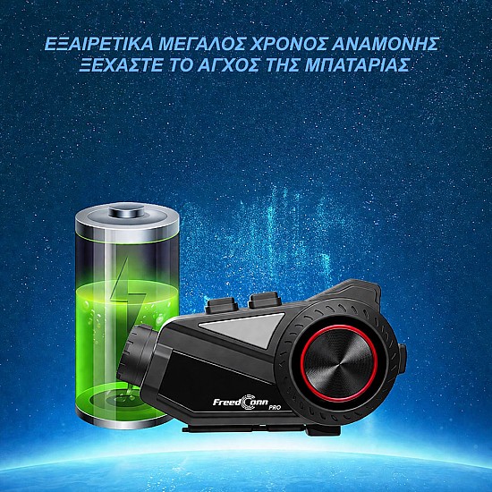 Κάμερα κράνους με ενδοεπικοινωνία