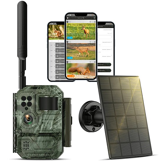 Campark TC35 4G Κάμερα Παρακολούθησης με APP, Live Video, Ηλιακό Πάνελ 4W, AI και Ενσωματωμένη SIM (7800mΑh) Campark TC35 4G Κάμερα Παρακολούθησης με APP, Live Video, Ηλιακό Πάνελ 4W, AI και Ενσωματωμένη SIM (7800mΑh)