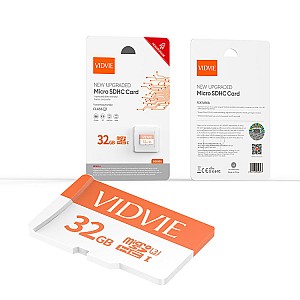 VIDVIE SD2502 Micro SDHC 32GB Class U3 Κάρτα Μνήμης mSD 100R/50W