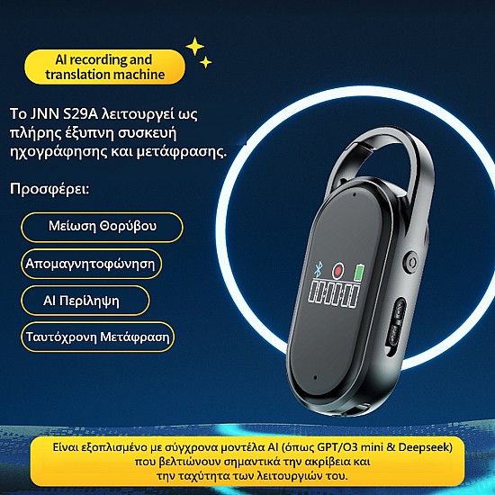 Καταγραφικό Ήχου με Απομαγνητοφώνηση