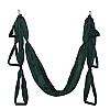 Kepeak Aerial Swing Anti-Gravity Silk Αιώρα με λαβές Yoga και Pilates (Green)