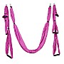 Kepeak Aerial Swing Anti-Gravity Silk Αιώρα με λαβές Yoga και Pilates (Pink)