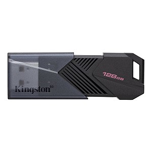 Kingston DataTraveler Exodia Onyx 128GB USB 3.2 Stick Γκρι