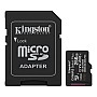 Κάρτα Μνήμης Kingston Canvas Select Plus+ MicroSDXC Class 10 με SD Adapter έως 150MB/s SDCS3/256GB