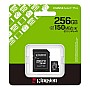 Κάρτα Μνήμης Kingston Canvas Select Plus+ MicroSDXC Class 10 με SD Adapter έως 150MB/s SDCS3/256GB