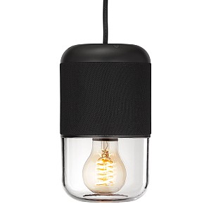 Lemus Life Φωτιστικό-Ηχείο Bluetooth 20W Black (BT 4.2/E27)