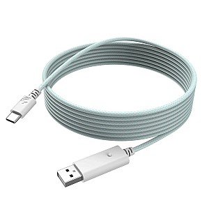 GameSir Καλώδιο USB-Type-C 3μέτρων για GameSir G7, G7 SE, T4 Kaleid (Light Cyan)