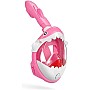 Thenice KF-3  Παιδική Μάσκα Θαλάσσης Καρχαριάκι (Baby Shark) Full Face Snorkel Mask (XS/S) (Ροζ) 