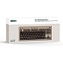 8BitDo Retro Mechanical Keyboard-C64 Edition Ασύρματο Gaming Μηχανικό Πληκτρολόγιο με Kailh Box White Διακόπτες (Αγγλικό US)