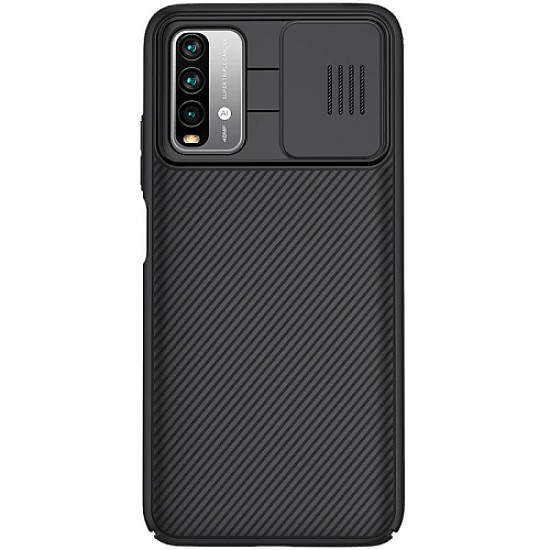 Nillkin® CamShield Back Cover Σιλικόνης (Xiaomi Redmi 9T / Poco M3) Μαύρο