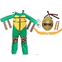 Παιδική Στολή Ninja Turtle Michelangelo Χελωνονιντζάκι Πορτοκαλί Alice Party 72137