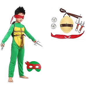 Παιδική Στολή Ninja Turtle Raphael Χελωνονιντζάκι Κόκκινο Alice Party 72136