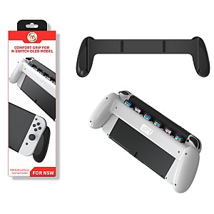 JYS NS217 Handle Grip Χειρολαβή για Nintendo Switch OLED(ΜΑΥΡΟ)